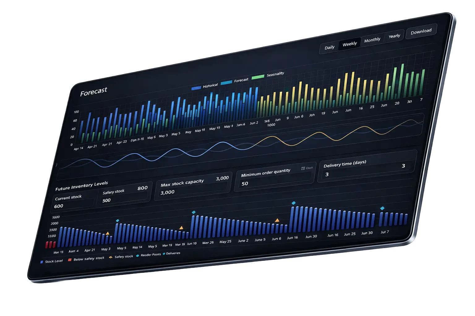 OrionCast Dashboard